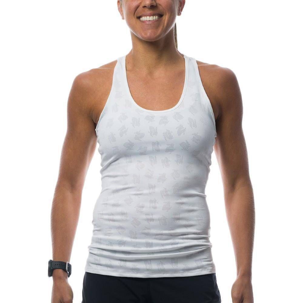 Rabbit Bunny Hop Tank White Medium Athleisure Gym Workout Athletic Crossfit Runn